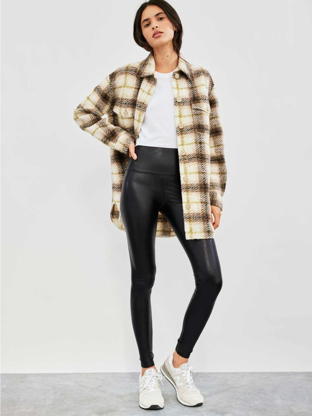 Aritzia Wilfred Daria Pants - Faux Leather Leggings - Size XS